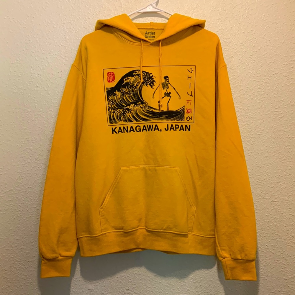 Artist Union Clothing Co. | Skeleton Surf Hoodie